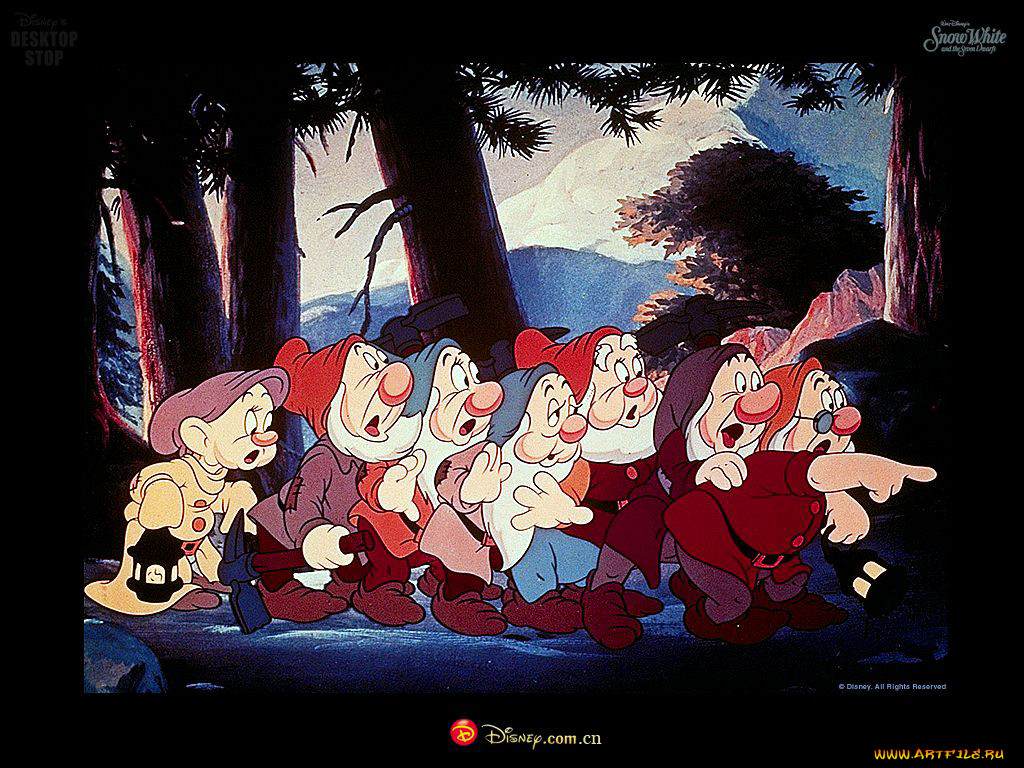 , snow, white, and, the, seven, dwarfs, disney, 